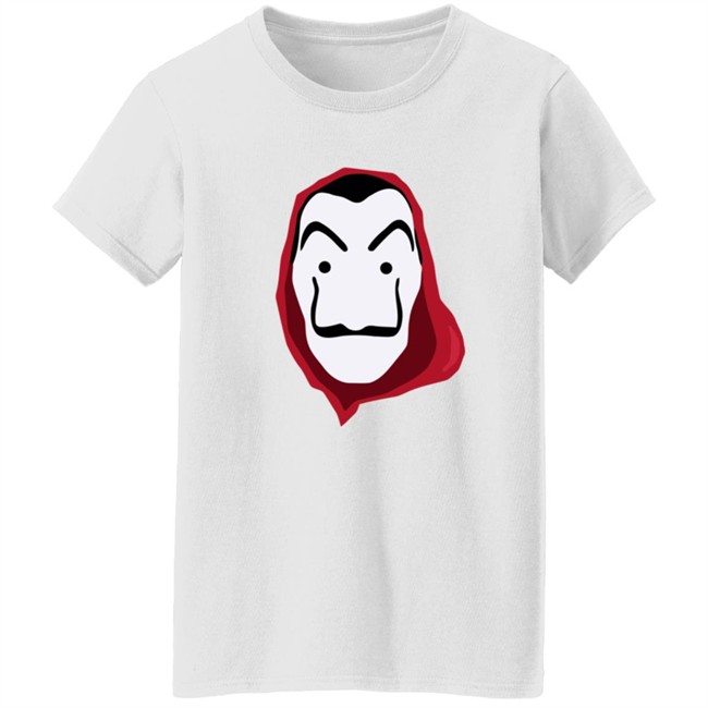 La Casa De Papel Merch Mask Shirt Money Heist Store Phong - La Casa De Papel Merch Mask Shirt Money Heist Store