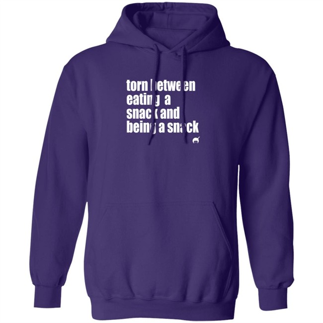 Soulphoodie Torn Between Eating A Snack And Being A Snack T Shirt Duc - Soulphoodie Torn Between Eating A Snack And Being A Snack T Shirt