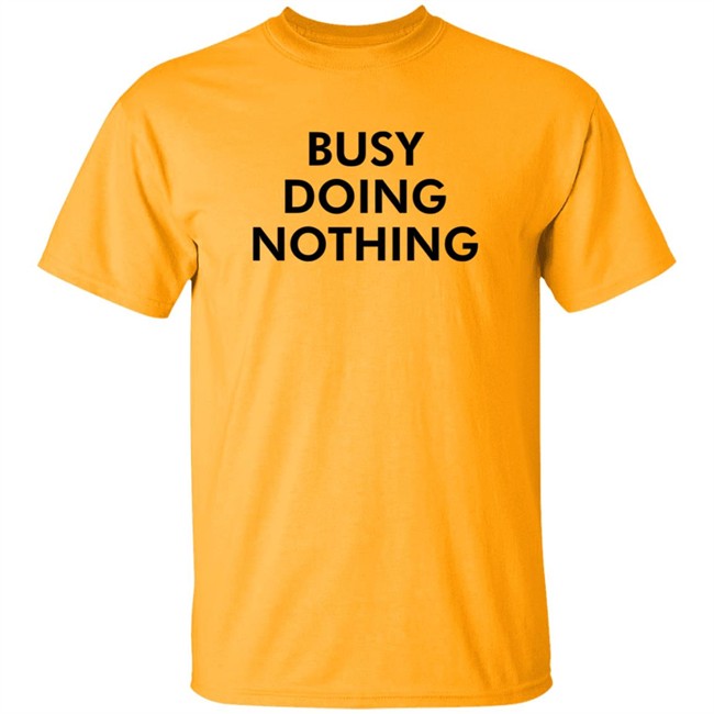 Diego X Sandy Busy Doing Nothing Shirt Quang - Diego X Sandy Busy Doing Nothing Shirt