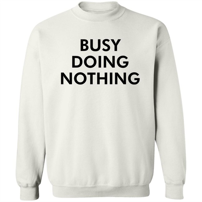 Diego X Sandy Busy Doing Nothing Shirt Quang - Diego X Sandy Busy Doing Nothing Shirt