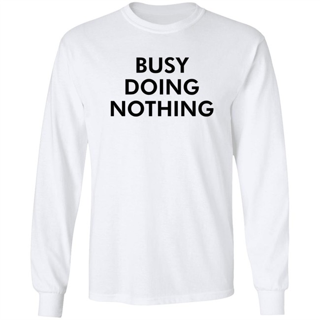 Diego X Sandy Busy Doing Nothing Shirt Quang - Diego X Sandy Busy Doing Nothing Shirt