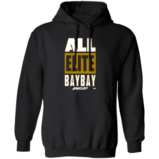 All Elite Wrestling Adam Cole All Elite Bay Bay T Shirt Hang - All Elite Wrestling Adam Cole All Elite Bay Bay T Shirt