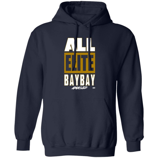 All Elite Wrestling Adam Cole All Elite Bay Bay T Shirt Hang - All Elite Wrestling Adam Cole All Elite Bay Bay T Shirt