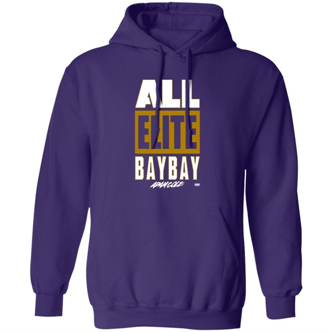 All Elite Wrestling Adam Cole All Elite Bay Bay T Shirt Hang - All Elite Wrestling Adam Cole All Elite Bay Bay T Shirt