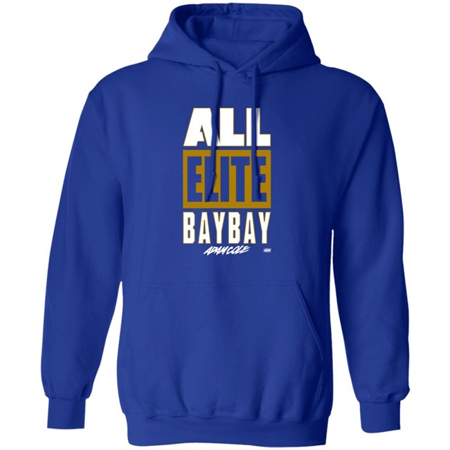 All Elite Wrestling Adam Cole All Elite Bay Bay T Shirt Hang - All Elite Wrestling Adam Cole All Elite Bay Bay T Shirt
