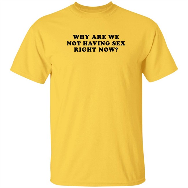 Why Are We Not Having Sex Right Now T Shirt Chloe Temple Duc - Why Are We Not Having Sex Right Now T Shirt Chloe Temple