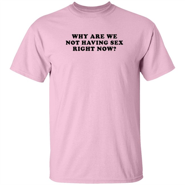 Why Are We Not Having Sex Right Now T Shirt Chloe Temple Duc - Why Are We Not Having Sex Right Now T Shirt Chloe Temple