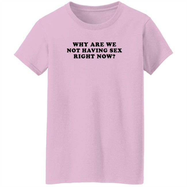 Why Are We Not Having Sex Right Now T Shirt Chloe Temple Duc - Why Are We Not Having Sex Right Now T Shirt Chloe Temple