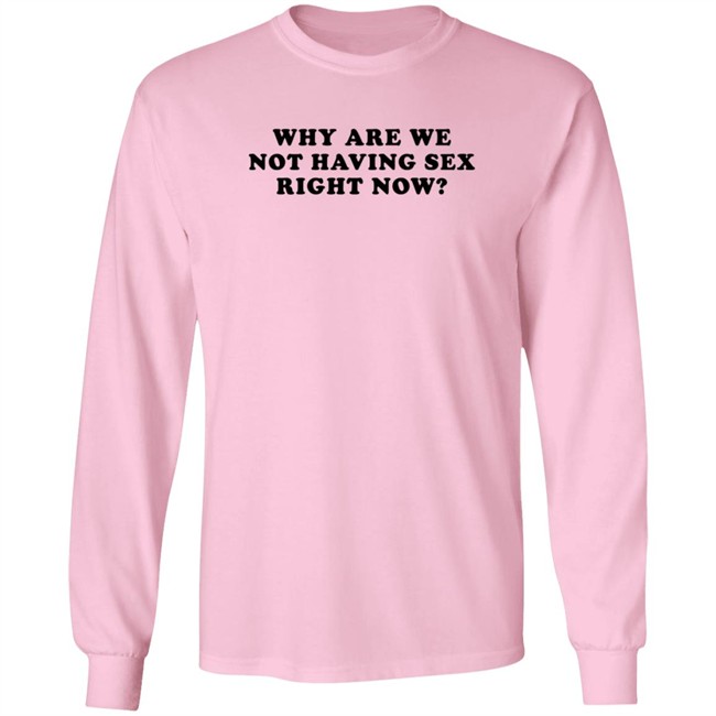 Why Are We Not Having Sex Right Now T Shirt Chloe Temple Duc - Why Are We Not Having Sex Right Now T Shirt Chloe Temple