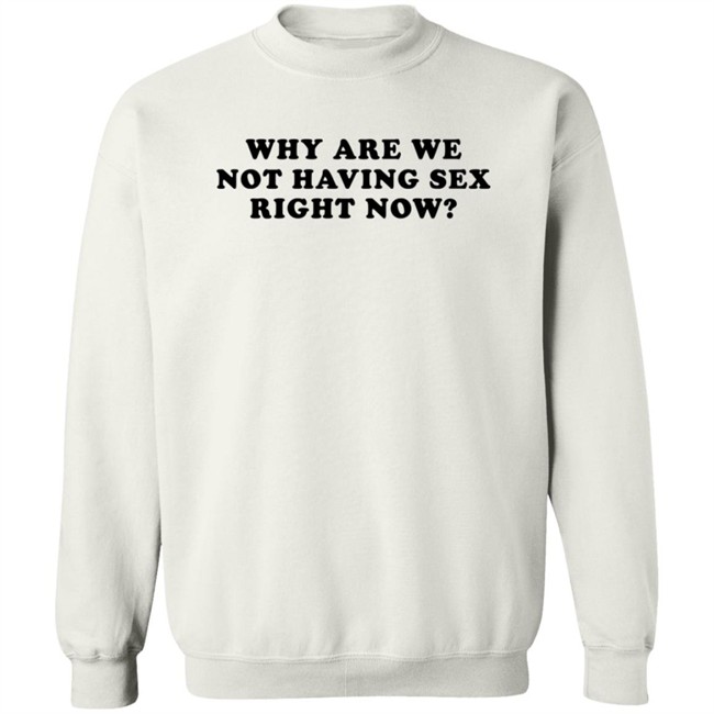 Why Are We Not Having Sex Right Now T Shirt Chloe Temple Duc - Why Are We Not Having Sex Right Now T Shirt Chloe Temple
