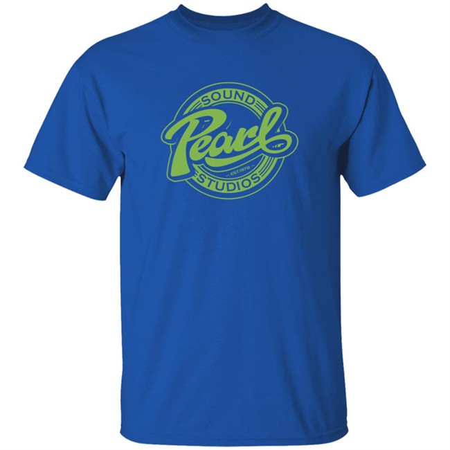 Hang - Pearl Sound Studios Royal Blue Logo Tee Shirt