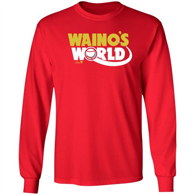 BreakingT Adam Wainwright Waino's World T Shirt Nhung - BreakingT Adam Wainwright Waino's World