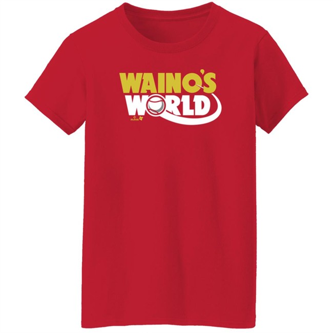 BreakingT Adam Wainwright Waino's World T Shirt Nhung - BreakingT Adam Wainwright Waino's World