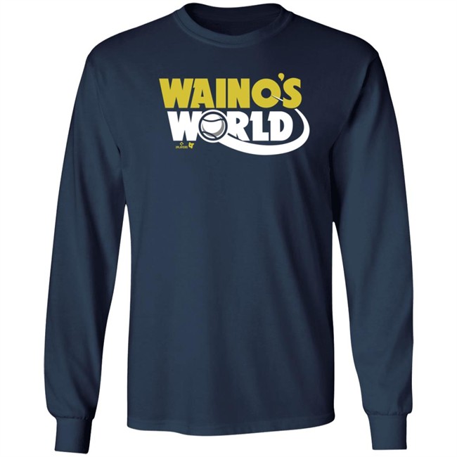 BreakingT Adam Wainwright Waino's World T Shirt Nhung - BreakingT Adam Wainwright Waino's World