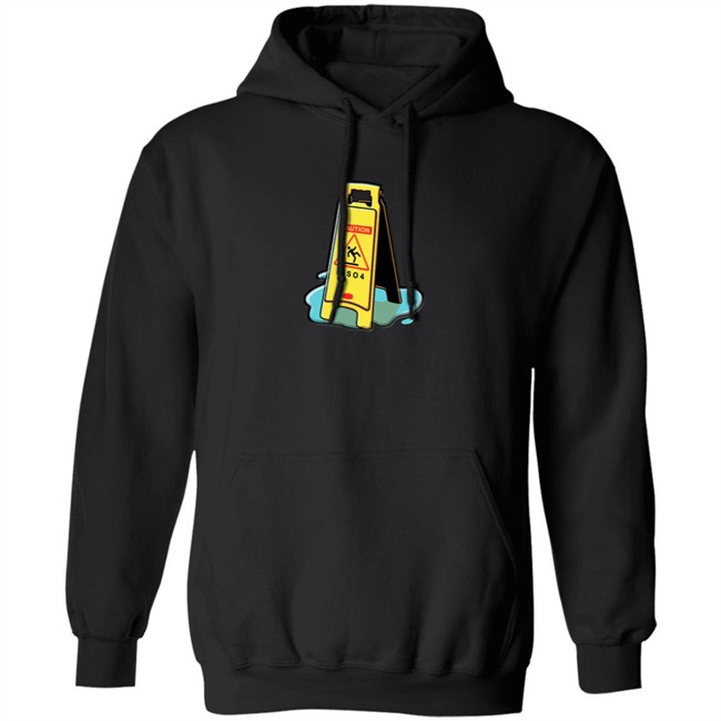 Loan - Merchgardens Piso4 Wet Floor Sign Hoodie