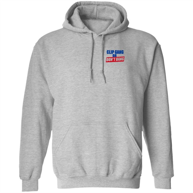 Loan - Clip Gang Or Don’T Bang Merch Game 1 Dunk Hoodie Kawhi Leonard