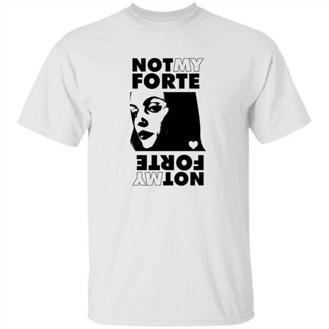 Letterkenny Merch Ladies Not My Forte Rock Grey Tee Shirt Hang - Letterkenny Merch Ladies Not My Forte Rock Grey Tee Shirt
