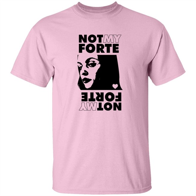 Letterkenny Merch Ladies Not My Forte Rock Grey Tee Shirt Hang - Letterkenny Merch Ladies Not My Forte Rock Grey Tee Shirt