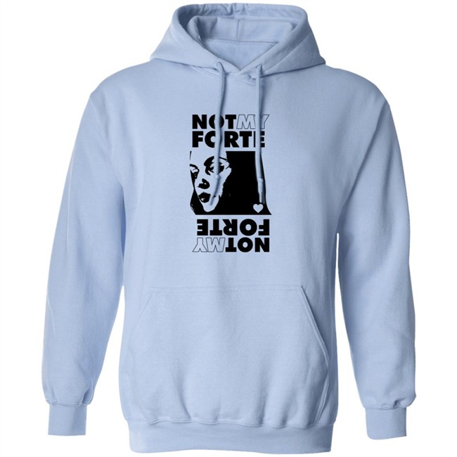 Letterkenny Merch Ladies Not My Forte Rock Grey Tee Shirt Hang - Letterkenny Merch Ladies Not My Forte Rock Grey Tee Shirt