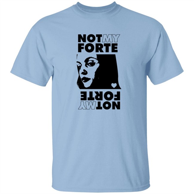Letterkenny Merch Ladies Not My Forte Rock Grey Tee Shirt Hang - Letterkenny Merch Ladies Not My Forte Rock Grey Tee Shirt