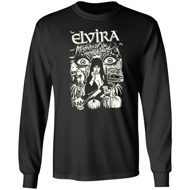 Elvira Vamp Of Camp T Shirt Cavitycolors Elvira Vamp Of Camp T Shirt Cavitycolors