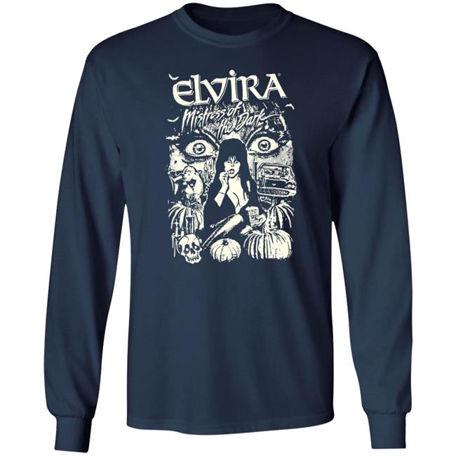 Elvira Vamp Of Camp T Shirt Cavitycolors Elvira Vamp Of Camp T Shirt Cavitycolors