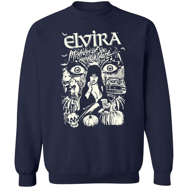 Elvira Vamp Of Camp T Shirt Cavitycolors Elvira Vamp Of Camp T Shirt Cavitycolors