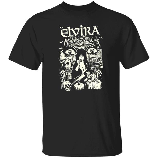 Elvira Vamp Of Camp T Shirt Cavitycolors Elvira Vamp Of Camp T Shirt Cavitycolors
