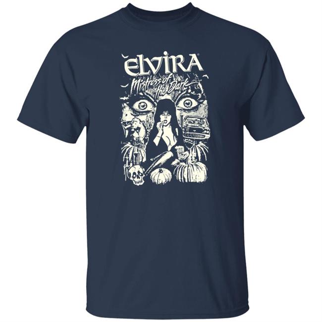 Elvira Vamp Of Camp T Shirt Cavitycolors Elvira Vamp Of Camp T Shirt Cavitycolors
