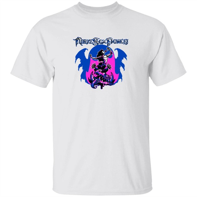 Ninja Sex Party Store Merch Dragon Slayer Tee Shirt Cream