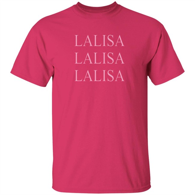 Lalisa Merch Lisa T Shirt Blackpink