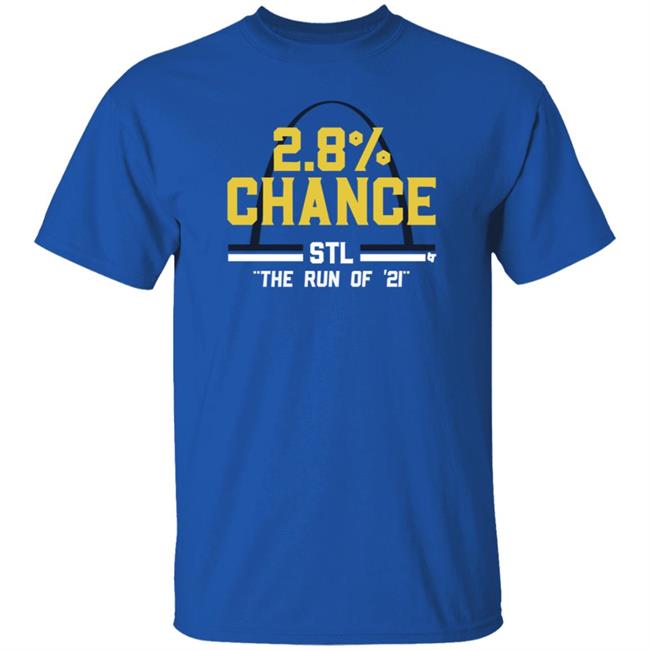 BreakingT St Louis 2.8% Chance Shirt BreakingT St Louis 2.8% Chance Shirt