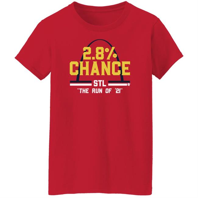 BreakingT St Louis 2.8% Chance Shirt BreakingT St Louis 2.8% Chance Shirt