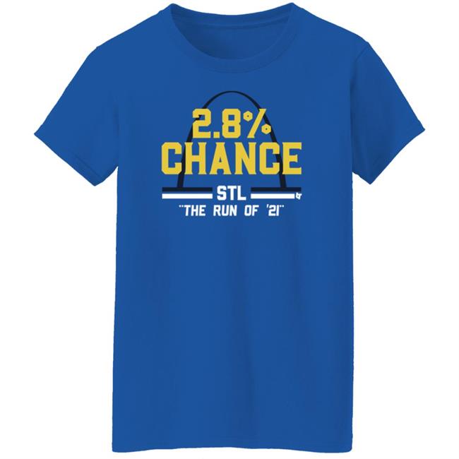 BreakingT St Louis 2.8% Chance Shirt BreakingT St Louis 2.8% Chance Shirt