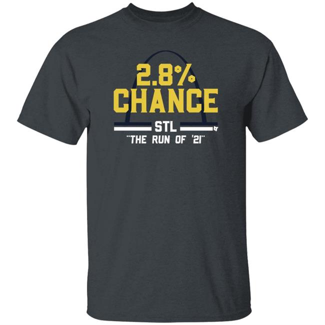 BreakingT St Louis 2.8% Chance Shirt BreakingT St Louis 2.8% Chance Shirt