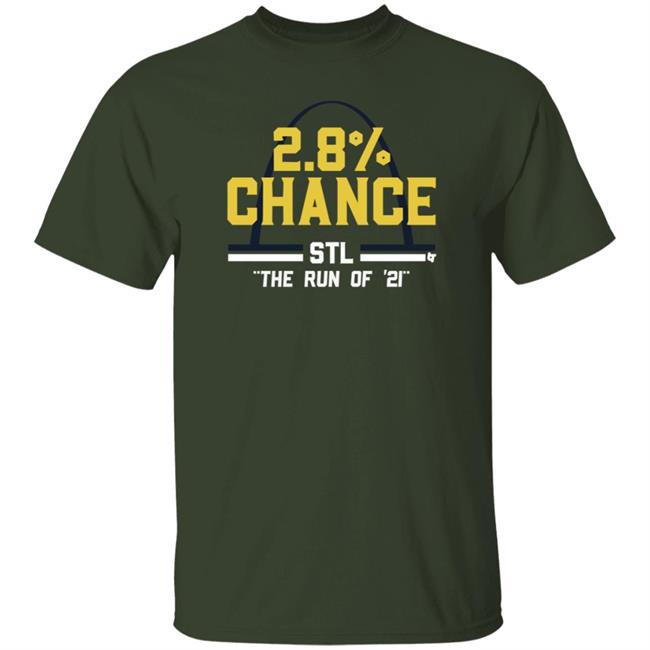 BreakingT St Louis 2.8% Chance Shirt BreakingT St Louis 2.8% Chance Shirt