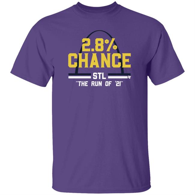 BreakingT St Louis 2.8% Chance Shirt BreakingT St Louis 2.8% Chance Shirt
