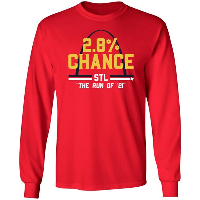 BreakingT St Louis 2.8% Chance Shirt BreakingT St Louis 2.8% Chance Shirt