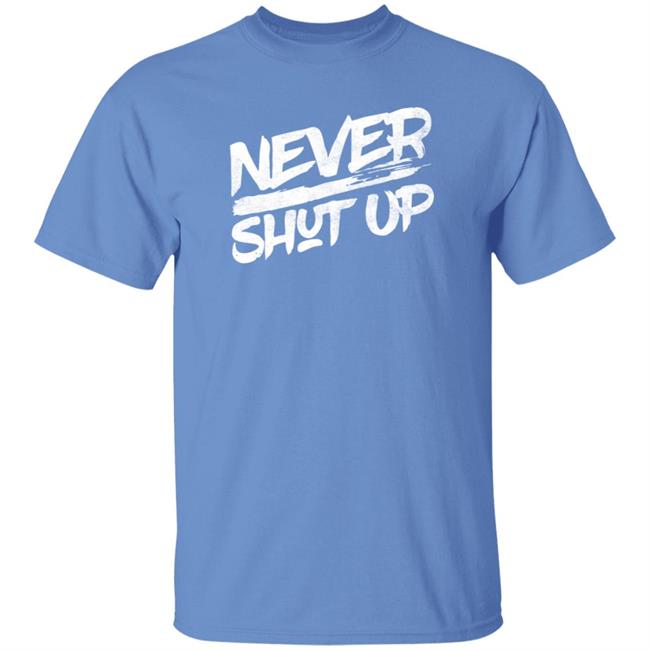 Marcellus Wiley Never Shut Up T Shirt Marcellus Wiley Store Merch