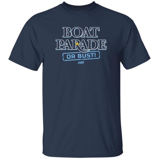 Steven Stamkos Boat Parade Or Bust Shirt Smack Appare Merch Tampa Bay Baseball Fans