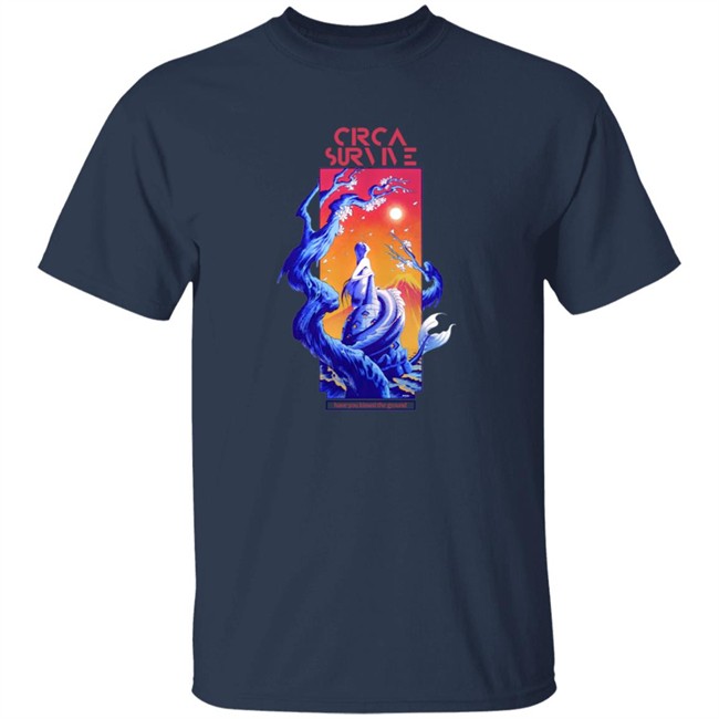 Circa Survive Merch Kissed The Ground Shirt Circa Survive Merch Kissed The Ground Shirt