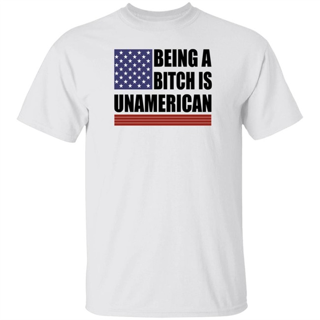Black Guns Matter Shop Being A Bitch Is Unamerican White Flag Shirt Maj Toure