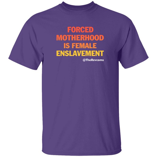 The Revcoms Forced Motherhood Is Female Enslavement T Shirt Womens March The Revcoms Forced Motherhood Is Female Enslavement T Shirt Womens March