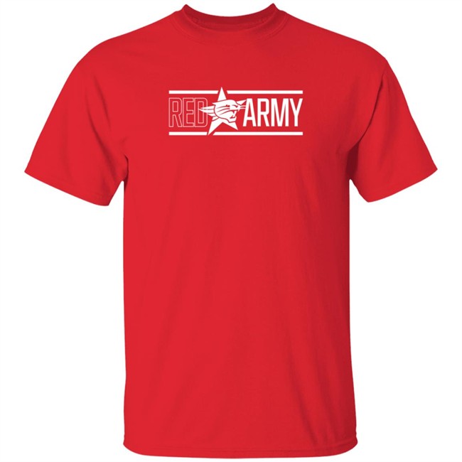 Cats Gear Team Store Perth Wildcats Red Army Shirt Josh Stephen
