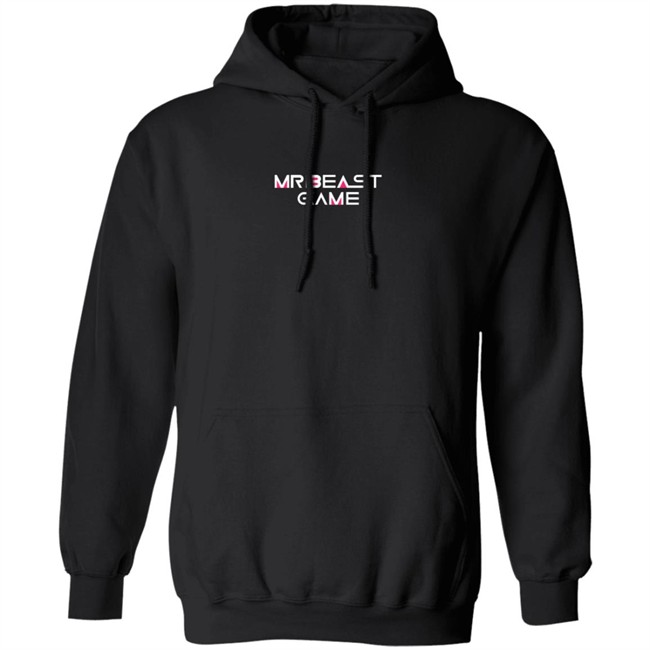 Mr Beast Merch Mrbeast Game Hoodie Mrbeast Squid Game