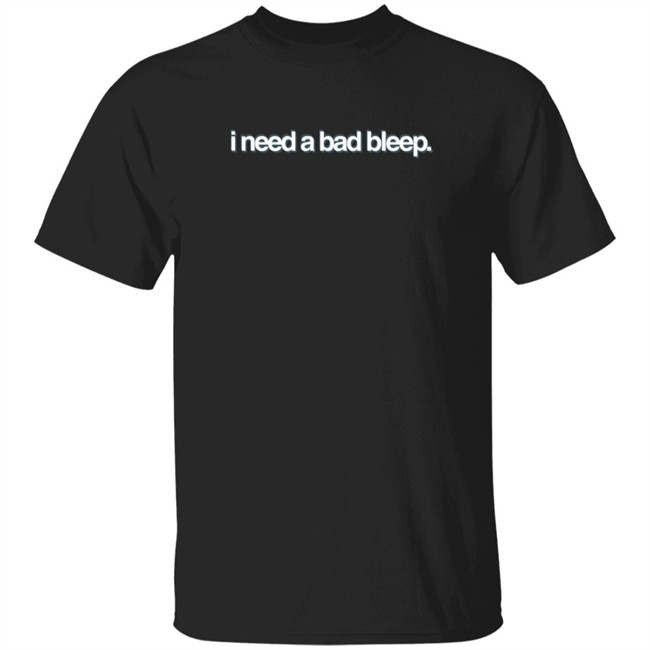 Addison Rae Merch I Need A Bad Bleep Black Hoodie Addison Rae Merch I Need A Bad Bleep Black Hoodie