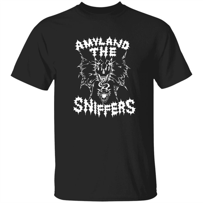 Amyl and the Sniffers Merch Snake Shirt Hello Merch