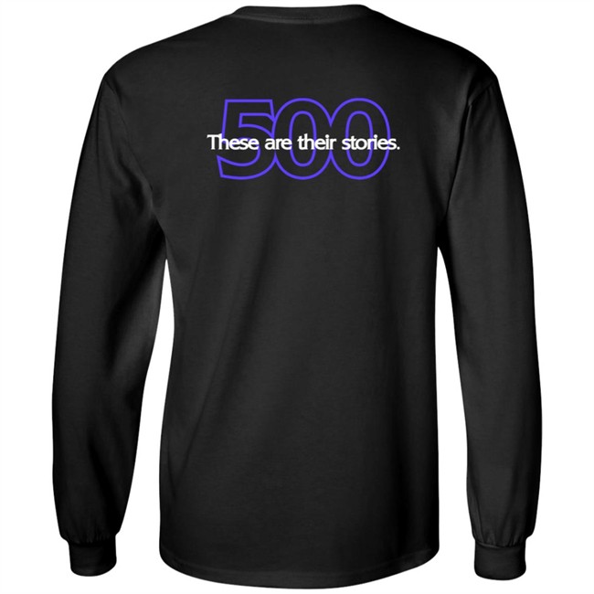 Wolf Entertainment Merch The 500 Law And Order Special Victims Unit Tee Shirt 500 these are their stories Wolf Entertainment Merch The 500 Law And Order Special Victims Unit Tee Shirt 500 these are their stories