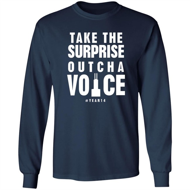 Take The Surprise Outcha Voice T Shirt Annie Costabile Take The Surprise Outcha Voice T Shirt Annie Costabile