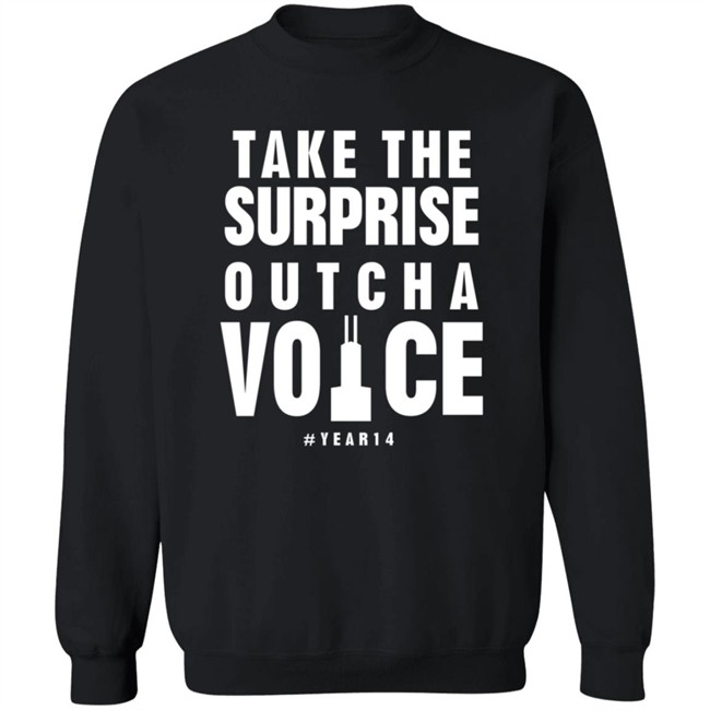 Take The Surprise Outcha Voice T Shirt Annie Costabile Take The Surprise Outcha Voice T Shirt Annie Costabile